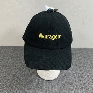 Neuragen Baseball Hat Mens Adjustable Black Knit CoolMax Strapback Cap AJM